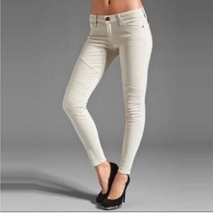 Current/Elliot The Moto Ankle Skinny Jeans Women size 26